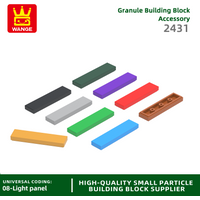 Wange 185Pcs 2431 1x4 Building Block MOC Bulk Parts Compatible with Bricks Suitable for DIY Children's Gifts Education Toys Box