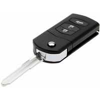 3 Button Flip Car Remote Key Case Shell For MAZDA 2 3 5 6 RX8 MX5 Key Fob Cover