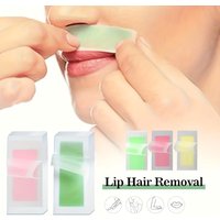 10pcs Disposable Hair Removal Wax Paper,Portable Cropped Facial Lip Hair Eyebrow Beard Beeswax Depilatory Paper