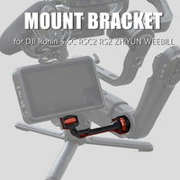 360°Adjustable Extension Arm, Monitor Mount Bracket Compatible with DJI Ronin S SC RSC2 RS2 RS3 RS4 Pro Mini &ZHIYUN Weebill