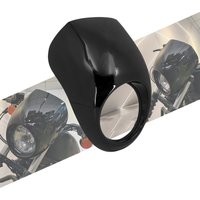 Motorrad Gloos Schwarz Scheinwerfer Verkleidung Gabel Halterung Für Harley Für Sportster XL 883 Für Dyna Für Street Bob 1973-up