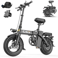 AliExpress Toofly GS3 250W city ebike, Adult Electric Bicycle, 48V 15AH E-bike,14-inch tire Foldable Electric Bike