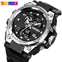 SKMEI Japan Digitale bewegung Zurück Licht Sport Uhren Herren Multifunktions Chrono Datum 5Bar Wasserdichte Armbanduhr reloj hombre