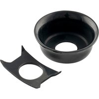 Musiclily Pro Steel Traditional Cup Jack Plate for Tele Style Electric Guitar