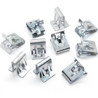 Car Metal Fastener Clips for Door Sill Iron Buckle Dashboard Side Panel Audio Retainer Moulding Trim Accessories General Use