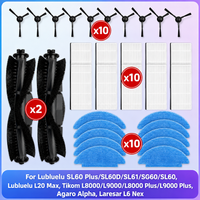 Fit For Tikom L8000/L8000 Plus/L9000/L9000 Plus, Lubluelu SG60 SL60 Plus,lubluelu L20 Max, Laresar L6 Nex Brush Filter Mop Cloth