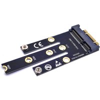 NGFF M.2 B + M Key to mSATA Mini PCI-E PCI-Express SATA 3.0 SSD Male Converter Adapter Riser Card For 2242/2260/2280 M2 NGFF SSD