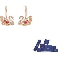 Swarovski Lifelong Bow Faux Crystal Earrings Women's 5614124