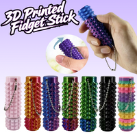 Pain Stim Fidget Toys 9cm Reduce Stress Roller for Adults Spiky Fidget Keychain for Anxiety Sensory Toy Novelty Gifts for Friend