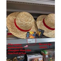 2025One Piece Halloween Cosplay Character Primary Color Straw Hat Yellow Casual Beach Hat Summer Outdoor Sunscreen Straw Hat Men