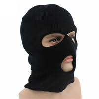 AliExpress NONE New Fashion 3-Hole Knitted Full Face Cover Ski Mask, Winter Balaclava Warm Knit Full Face Mask for Outdoor Sports