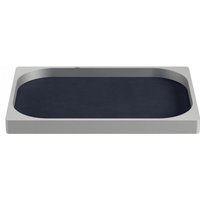Rectangular Tray Storage Box Customized CNC Aluminum Storage Box for Gaming Office Keyboard Accessories Minimalist Storage Boxes