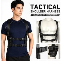 Taktischer Schultergurt Resident Evil Requiem Leon S. Kennedy Cosplay-Ausrüstung für Halloween-Kostüm Airsoft Wargame Zubehör