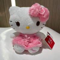100% Genuine Sanrio Hello Kitty Cinnamoroll Kuromi Melody Stuffed Doll Comfortable Soft Plush Toy Valentine's Day Birthday Gift