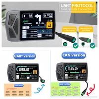 BaFang Electric Assisted Bicycle Color Bluetoth Display EB02 CAN Protocol Mid Motor M510 M600 M820 M800 M200 M300 M620 M500 M410