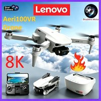 Lenovo Aeri100VR Professional 8K 4K RC Quadcopter Drone with Screen Remote Control Helicopter Toy Gift for Kids