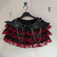 Harajuku Y2k Skirts Women's Clothing Japanese Fashion Sweet New Punk Ruffles Mini Skirt Spicy Girls Chic