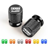 2PCS For DERBI DERBI VARIANT SPORT R Motorcycle Wheel Tire Valve Cover Cap Plug CNC Accessories