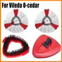 360 Rotatable Spin Mop Head Replacement For O-cedar Vileda washable Triangle Swivel Mops Microfiber Mop Reusable Mop Cloth Parts