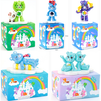 Care Bears 12 Zodiac Signs Blind Box Anime Figure Desktop Ornament Cartoon Bear Figurine Birthday Gift for Fans Home Car Decor
