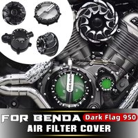 BENDA Dark Flag 950/500 ChinchiIIa 500/Napoleon bob 500 Transparent Clutch Cover Air Filter Engine Water Pump Cover