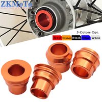 Motorcycle CNC Aluminum Front Rear Wheel Hub Spacer Kit for KTM 125-530 EXC XCF XCW XCF W EXCF EXC SX SXF XC XCF TPI 2008-2023
