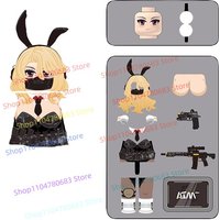 MOC Building Block Special Forces Bunny Girl Mini Figure Assembly Cartoon Anime Model Display Accessories Toy Gift Action Figure