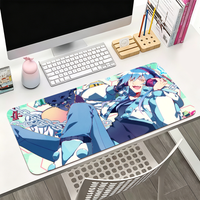 Game DRAMAtical Murder Aoba Seragaki Mouse Pad For Office Gaming And Keyboards Non-Slip Large Waterproof