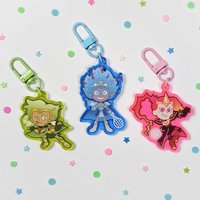 handmade Amphibia Calamity Trio Keychains Anne Sasha Marc Accessories Jewelry