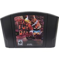 Conker's Bad Fur Day N64 Game Cassette US Version 64-bit English Language Uncensored Collectible Toy Gift for Gaming Enthusiasts