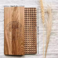 Wooden Acupressure Shadu Board Wooden Yoga Board Meditation Yoga Practice Board Acupuncture Massage Relaxation