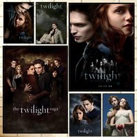 Movie The Twilight Poster Versatile HD Waterproof Wall Art Self-Adhesive Decor for Any Space Ideal Gift