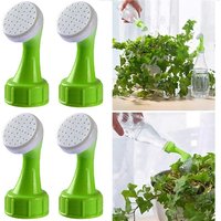 2PCS Portable Bottle Cap Sprinkler Watering Garden Spray Waterer Plant Pot Flowering Tools Light Green Nozzle Sprinkler Head