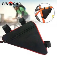 AliExpress pinmoap Outdoor Bike Triangle Frame Bag Mountain Bike Front Saddle Storage Bag Water Bottle Pouch Large Capacity Bicycle Storage Bag