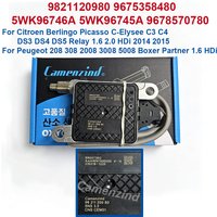 OEM 9821120980 98 211 209 80 9675358480 5WK96746A 5WK96745A 9678570780 5WK9 6746A Stickstoffoxid-Sensor NOx-Sensor für A2C96290800 A2C96290900 für Citroen Berlingo Picasso C3 C4 DS3 DS4 DS5 Relay