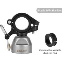 AliExpress ESLNF With Single-Strike And Constant Cowbell Mode Ringing For MTB Road Bike Copper Bicycle Bell