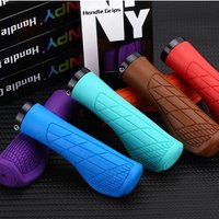 AliExpress NPY Mtb Cuffs Handles For Bicycle Mountain Bike Grips Rubber Sponge Handlebar Cover Ergonomic Lock On Cycling Grips With Plug