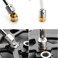 AliExpress TOOPRE 2025 MUQZI Chainring Bolts Nut Wrench Chainring Screw Removal Install Tools MTB Road Folding Bike Chainwheel Tool