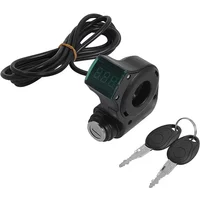 lgnition Lock for KUGOO M4 PRO Electric Scooter Display Switch Power with Key Lock Kick Scooter Replacement Parts