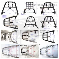 Electric Motorcycle Tail Rack Thickened Rear Shelf Motorcycle Modified Rear Luggage Racks Trunk Bracket