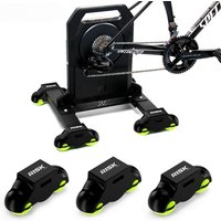 Bike Smart Trainer Rocker Base Buffer Foot Pads Shock Absorbing Tennis Ball Feet Trainer Stability Mat for X2 / X2 MAX / XX PRO