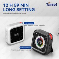 TINSOL Visual timer for students' learning, dedicated self-discipline time manager, kitchen baking and fitness timer