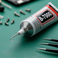 B7000/E8000 Adhesive (15/110g) for Mobile Phones, Jewelry, Metal, Plastic, Toys, and Shoes – Waterproof and Transparent