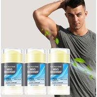 Men's 72H Deodorant Stick Anti Sweating Keep Drying Lasting Fragrance Remove Armpit Odor Underarm Refresh Sticks Fade Body Odor