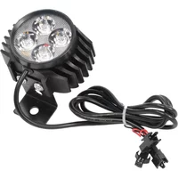 AliExpress LCQPTW 2 In 1 Horn Headlight Front Light For KUGOO M4 PRO Electric Scooter E-Bike 12-80V Night Safety Front Light Lamp Accessories