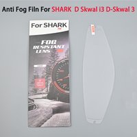 Film Anti Fog Film for SHARK D Skwal i3 D-Skwal 3 Ridill 2 Anti Fog stickers Motorcycle Helmet Accessories capacete de moto