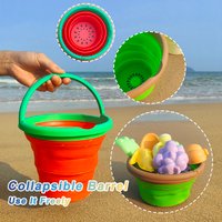 A Set Of Summer Friut Themed Sand Beach Toys Fruit Series Beach Bucket Water Play Boys And Girls Holiday Gifts
