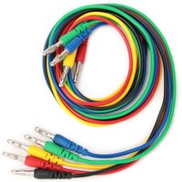 Banana p1043 4mm Banana Plug Test Line Injection Molded Male to Male Multimeter Wire Cable Banana Test Cable Banana Wire