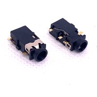10PCS 3.5mm Audio Jack PJ-342S-C Sink SMD Patch 6pin Headphone Connector Broken Board 1.4 Dual Channel Dual Switch