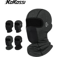 AliExpress NONE KoKossi Winter Full Face Windproof Fleece Warm Skiing Mask Outdoor Sports Cycling Helmet Inner Lining Warm Hood Balaclava